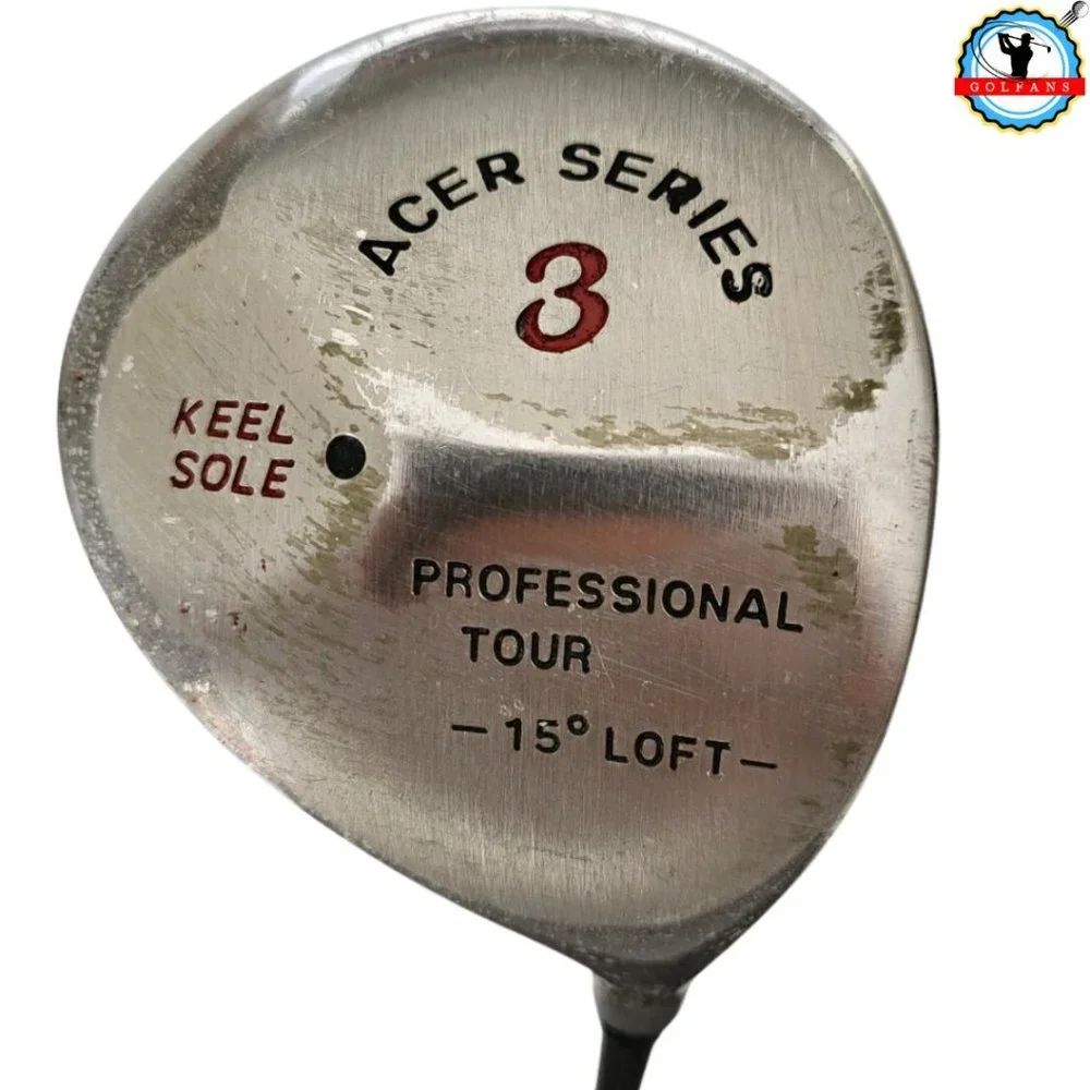 Acer Series 3-Wood Professional Tour 15° Degree Keel Sole Right Handed - Picture 1 of 11